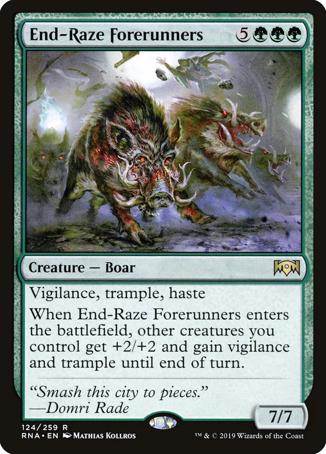 End-Raze Forerunners 「RNA/124」「EN」