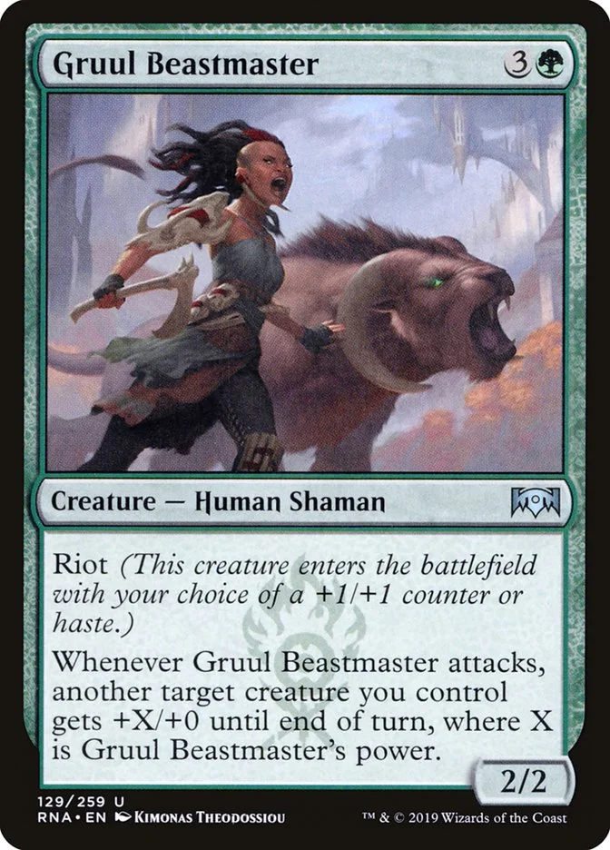 Gruul Beastmaster 「RNA/129」「EN」