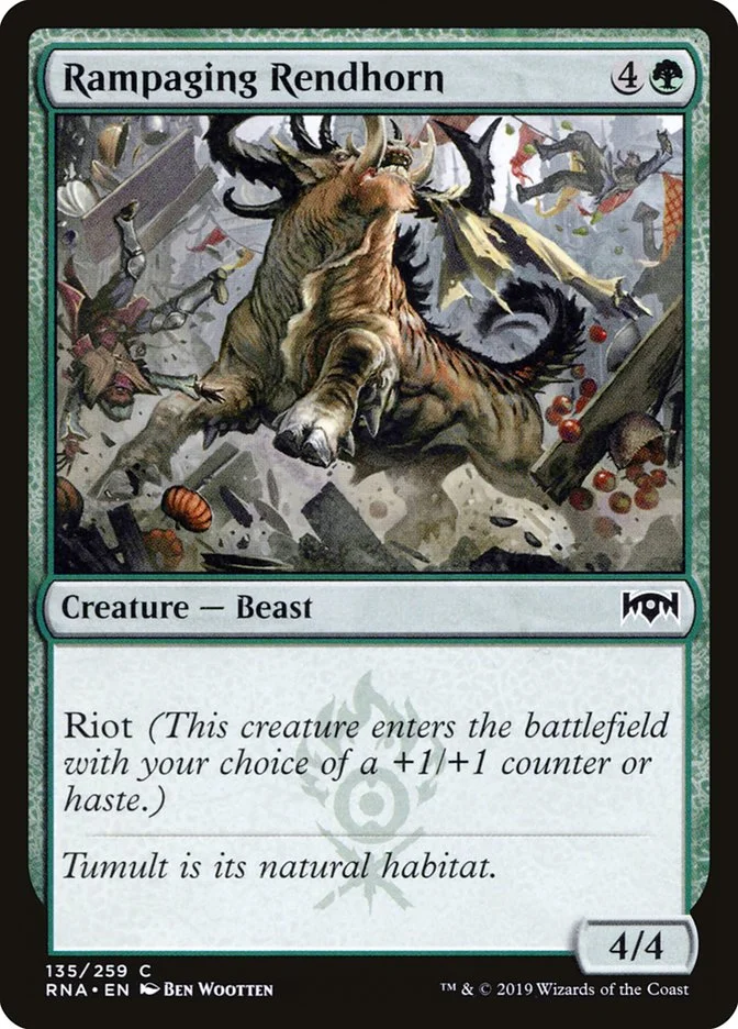 Rampaging Rendhorn 「RNA/135」「EN」