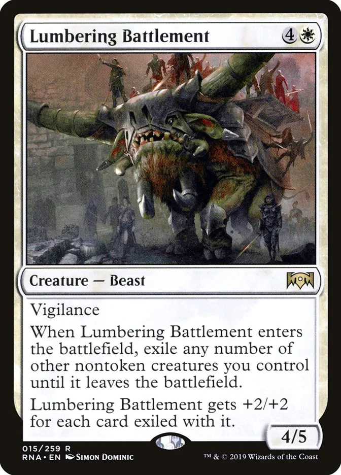 Lumbering Battlement 「RNA/15」「EN」