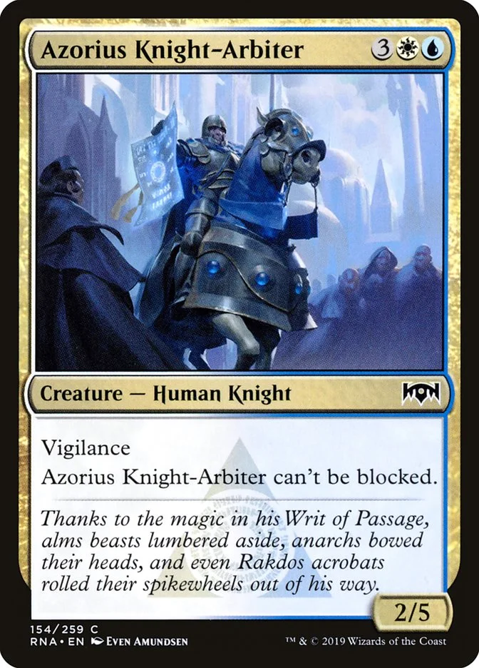 Azorius Knight-Arbiter 「RNA/154」「EN」