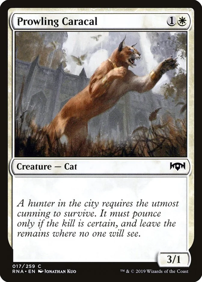 Prowling Caracal 「RNA/17」「EN」