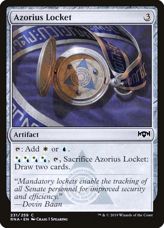 Azorius Locket 「RNA/231」「EN」