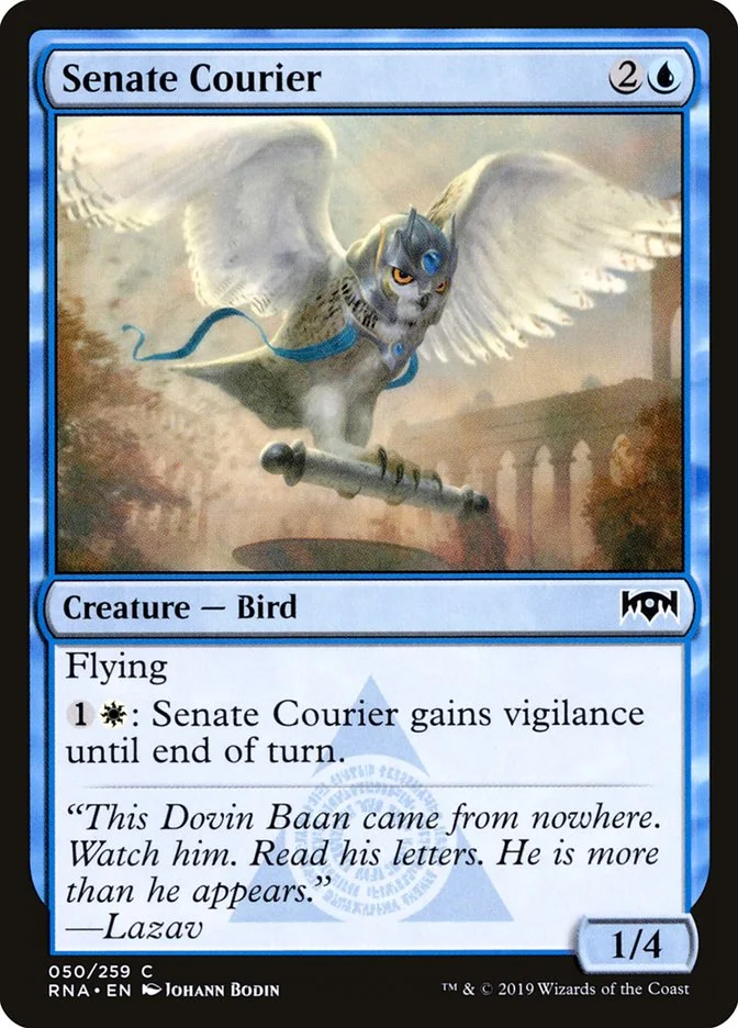Senate Courier 「RNA/50」「EN」