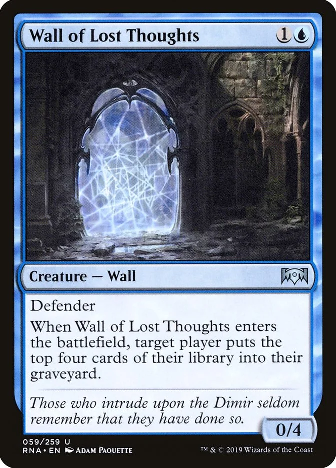 Wall of Lost Thoughts 「RNA/59」「EN」