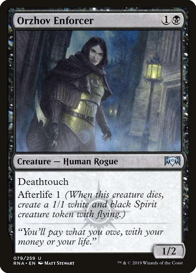 Orzhov Enforcer 「RNA/79」「EN」