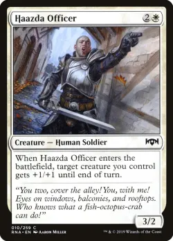 Haazda Officer #10 · Magic: The Gathering