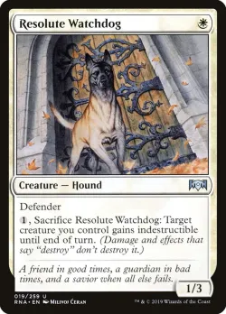 Resolute Watchdog #19 · Magic: The Gathering