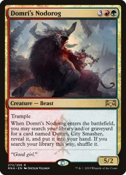 Domri's Nodorog 「RNA/272」「EN」