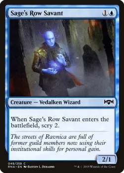 Sage's Row Savant #49 · Magic: The Gathering