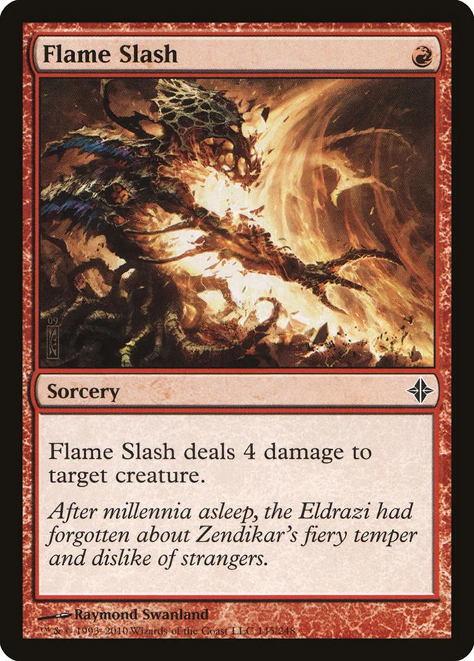 Flame Slash 「ROE/145」「EN」