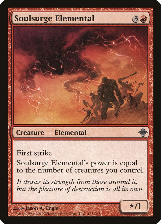 Soulsurge Elemental 「ROE/163」「EN」