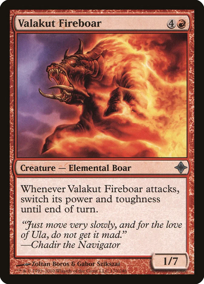Valakut Fireboar 「ROE/170」「EN」