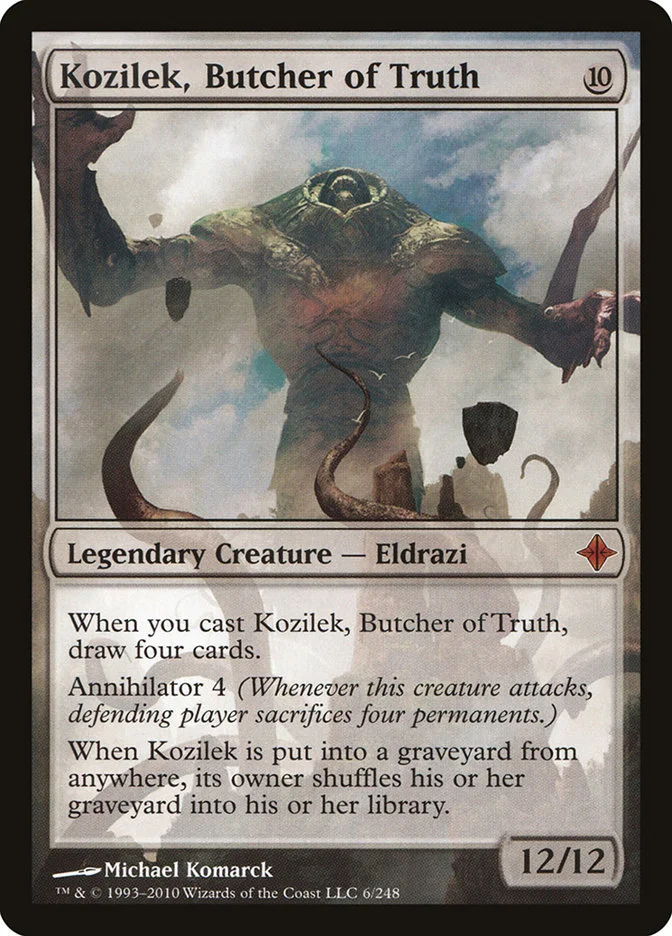 Kozilek, Butcher of Truth 「ROE/6」「EN」