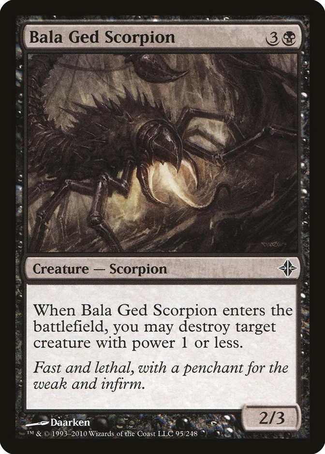 Bala Ged Scorpion 「ROE/95」「EN」