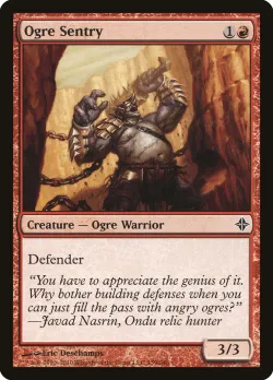 Ogre Sentry #159 · Magic: The Gathering
