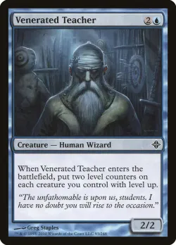 Venerated Teacher #93 · Magic: The Gathering