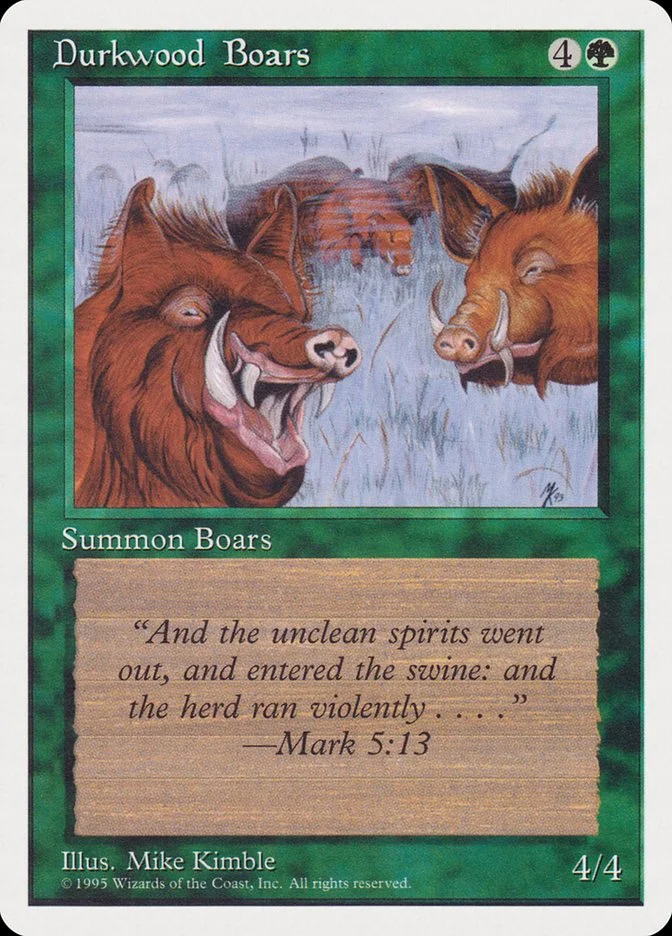 Durkwood Boars 「RQS/38」「EN」