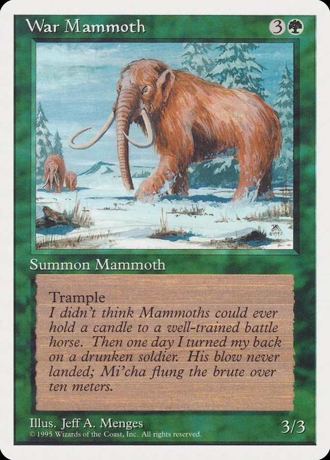 War Mammoth 「RQS/44」「EN」