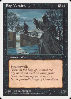 Bog Wraith #16 · Magic: The Gathering