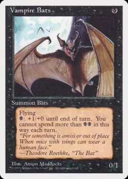 Vampire Bats 「RQS/25」「EN」
