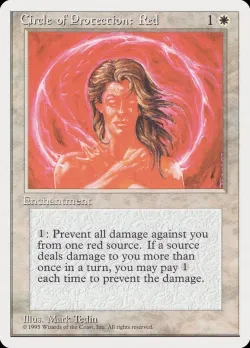 Circle of Protection: Red #3 · Magic: The Gathering