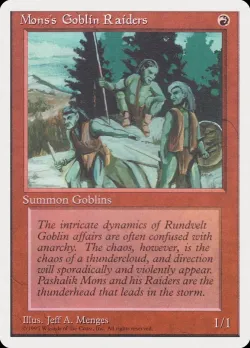 Mons's Goblin Raiders 「RQS/34」「EN」