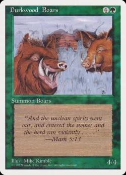 Durkwood Boars 「RQS/38」「EN」
