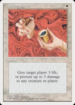 Healing Salve #4 · Magic: The Gathering