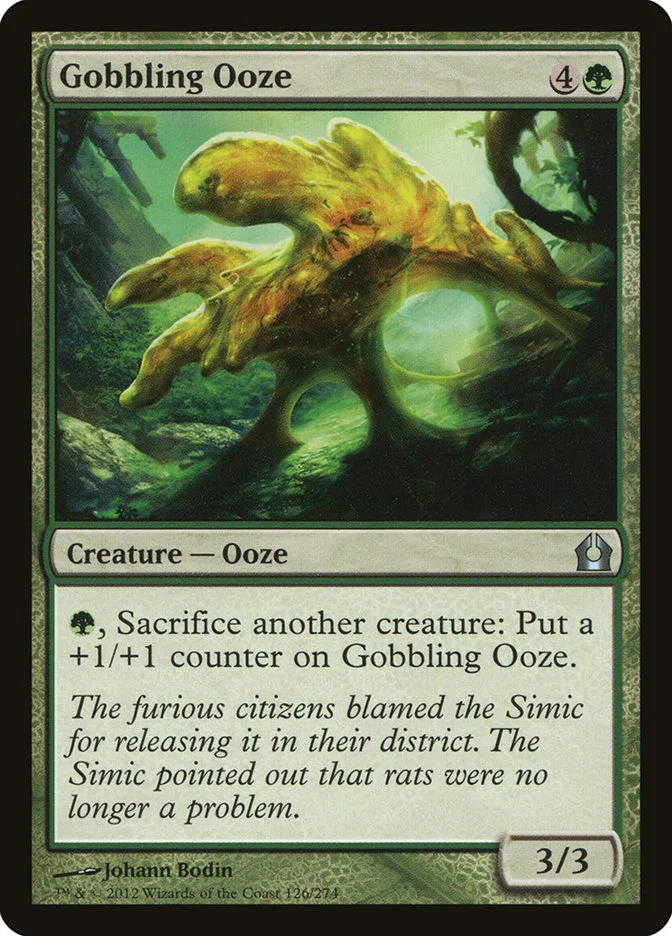 Gobbling Ooze 「RTR/126」「EN」