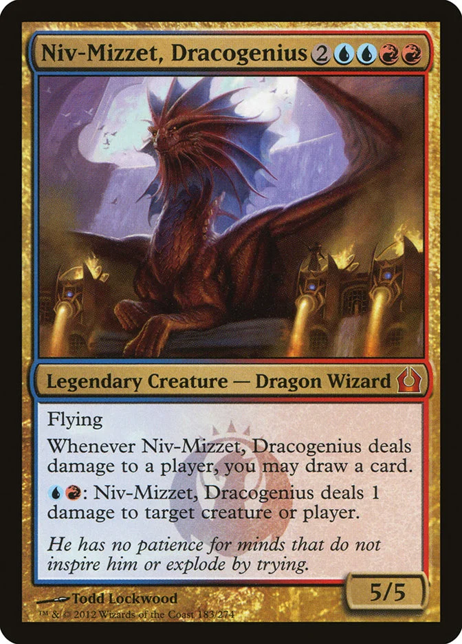 Niv-Mizzet, Dracogenius 「RTR/183」「EN」