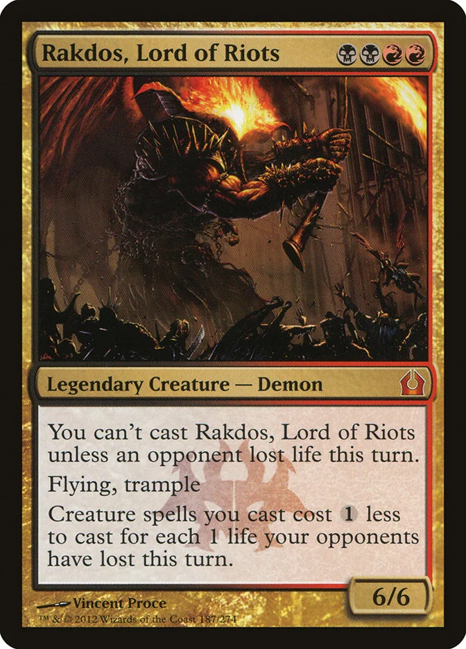 Rakdos, Lord of Riots 「RTR/187」「EN」