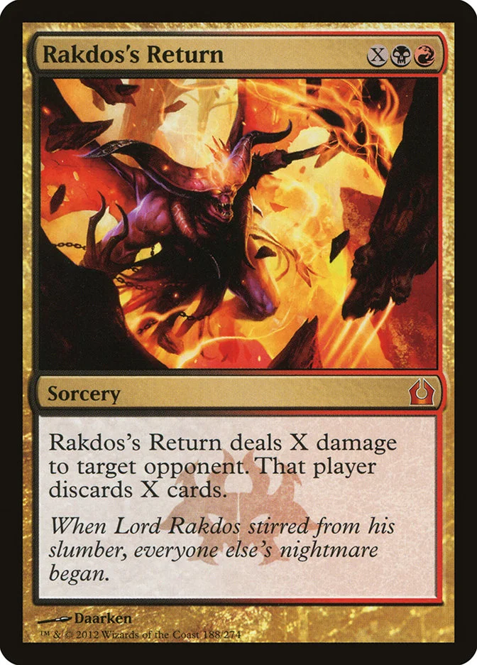 Rakdos's Return 「RTR/188」「EN」