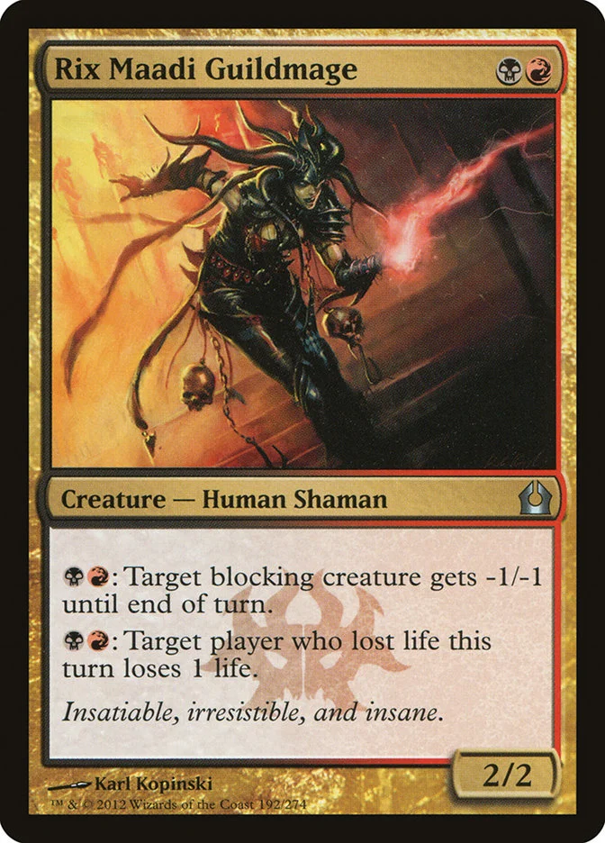 Rix Maadi Guildmage 「RTR/192」「EN」