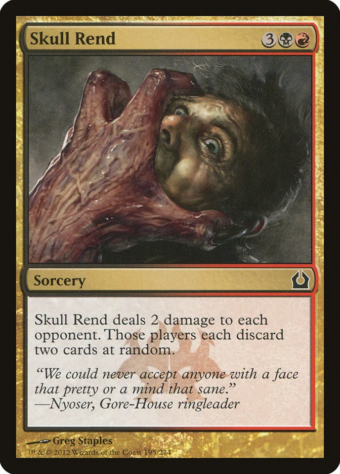 Skull Rend 「RTR/195」「EN」