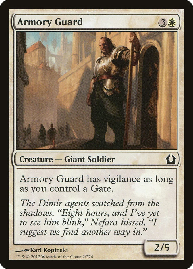 Armory Guard 「RTR/2」「EN」
