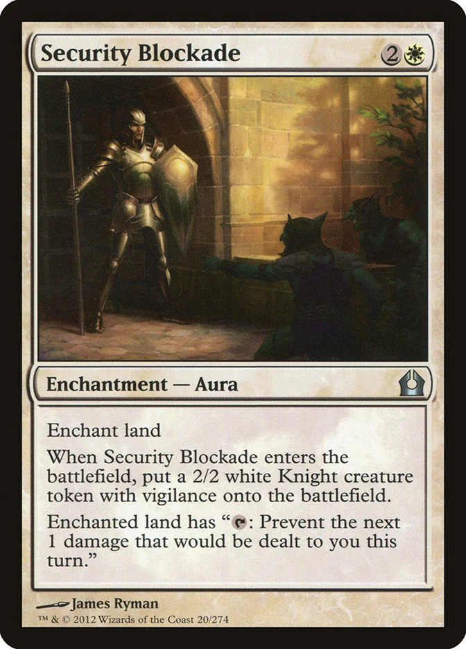 Security Blockade 「RTR/20」「EN」