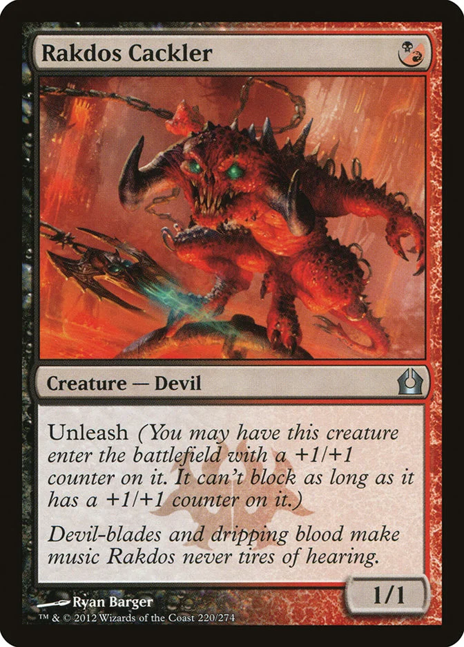 Rakdos Cackler 「RTR/220」「EN」
