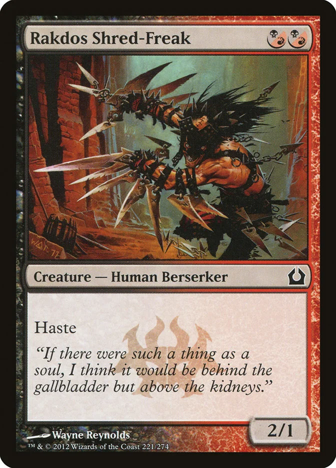 Rakdos Shred-Freak 「RTR/221」「EN」