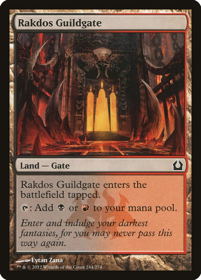 Rakdos Guildgate 「RTR/244」「EN」