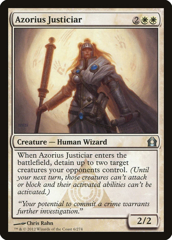 Azorius Justiciar 「RTR/6」「EN」