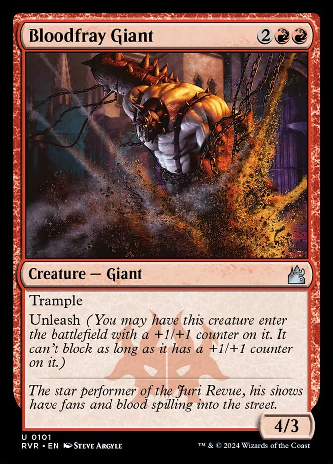 Bloodfray Giant 「RVR/101」「EN」