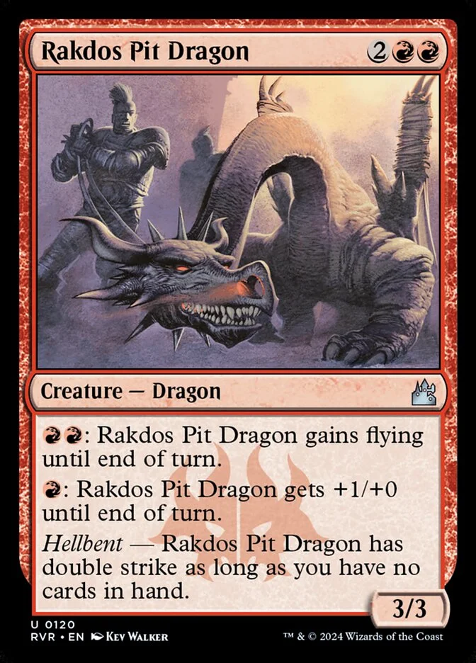 Rakdos Pit Dragon 「RVR/120」「EN」