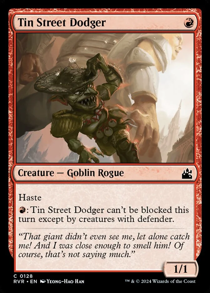 Tin Street Dodger 「RVR/128」「EN」