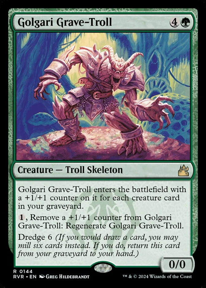 Golgari Grave-Troll 「RVR/144」「EN」