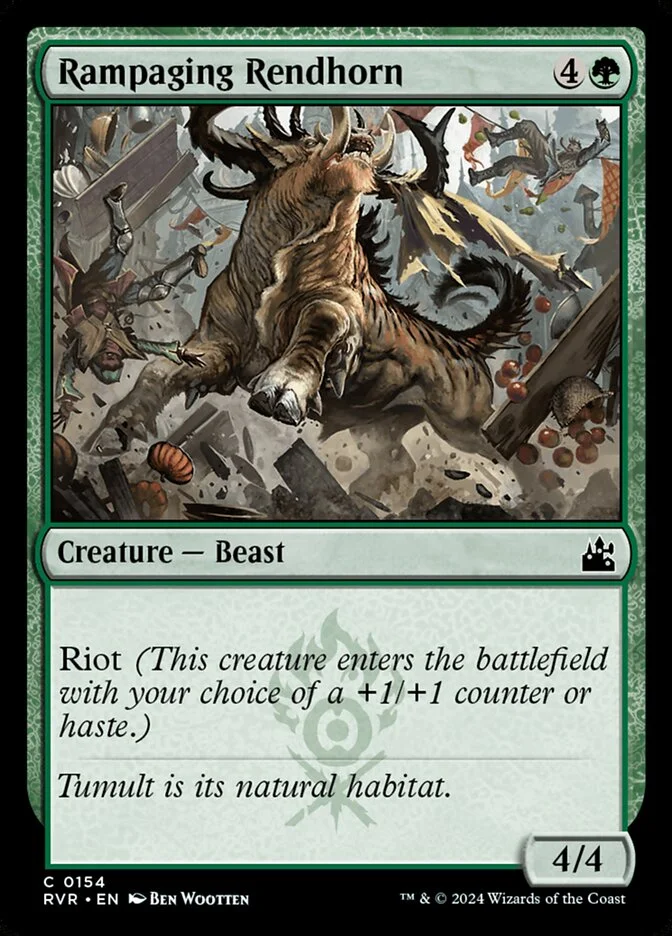 Rampaging Rendhorn 「RVR/154」「EN」