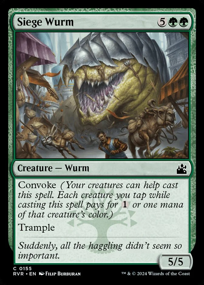 Siege Wurm 「RVR/155」「EN」