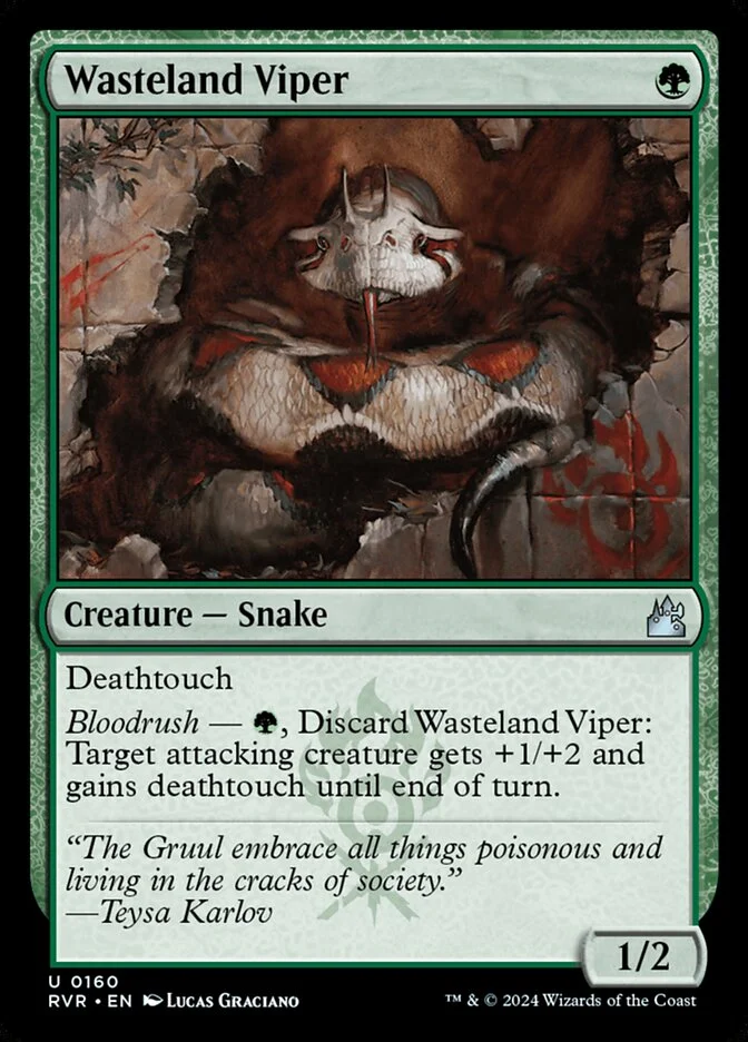 Wasteland Viper 「RVR/160」「EN」