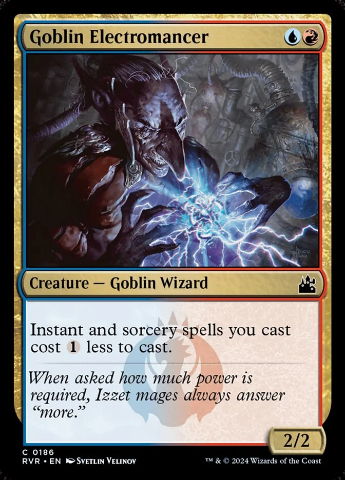Goblin Electromancer 「RVR/186」「EN」