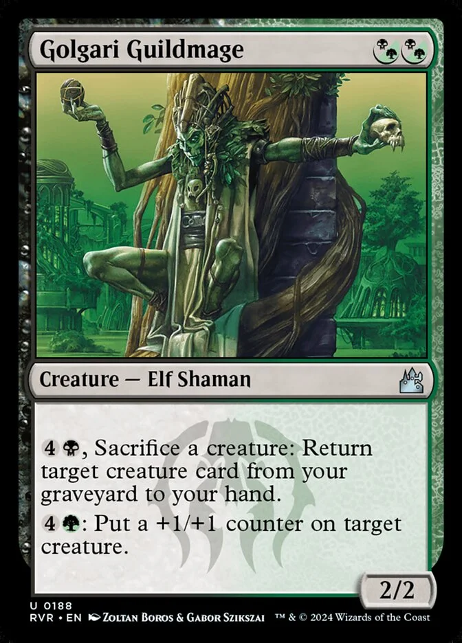 Golgari Guildmage 「RVR/188」「EN」